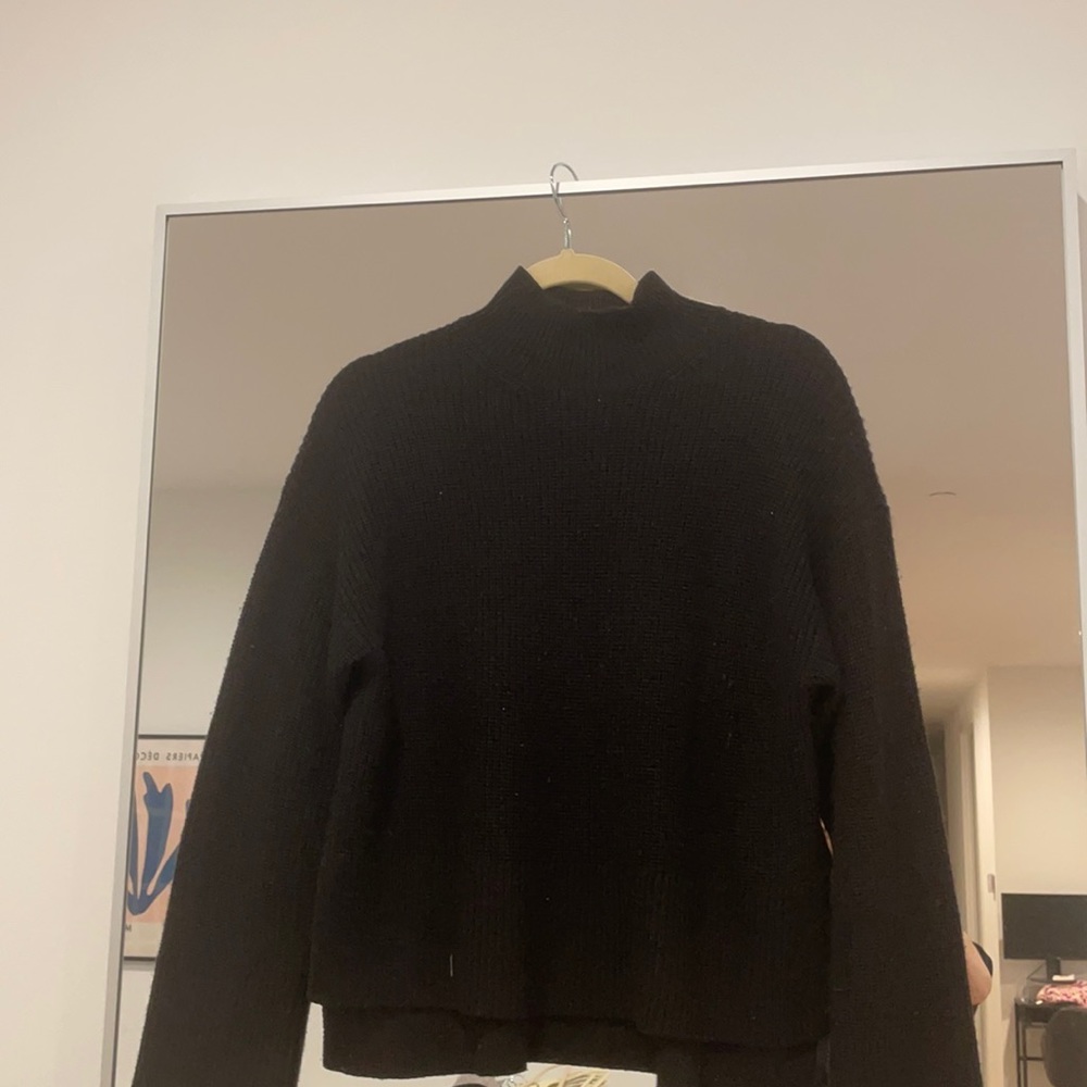 Black turtleneck
